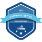 2021 Top Software Testing Companies Award Badge