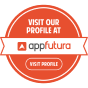 Badge for visiting Danavero profile on AppFutura listing